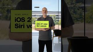 New Siri voices on iOS 27