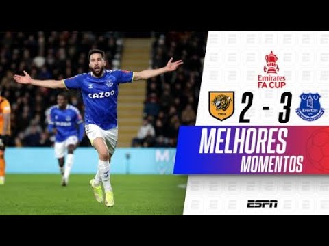 FESTIVAL DE GOLAÇOS E VITÓRIA DO EVERTON | Hull City 2 x 3 Everton | FA Cup