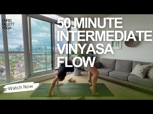 50-Minute Intermediate Vinyasa Flow