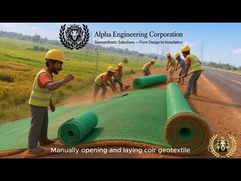 Coir Textile Installation Methodology Video Thumbnail