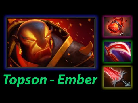 Topson - Ember Spirit (DOTA 2 gameplay)