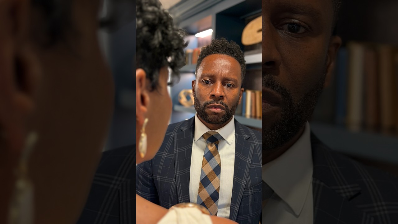 When Natasha asks Kendrick if Libby has gone on to GLORY AND HE IS SHOCKED!