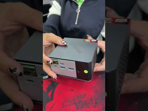 Mini PC GMKtec NucBox Evo X1 AMD Ryzen AI 9 HX370 1TB SSD 32GB RAM - Preto - 2