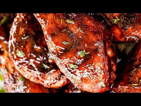 Yiga Okufumba Enkoko Mu Bbq Sauce | Fried Chicken In Barbecue Sauce - BBQ Chicken Recipe
