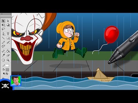 See James Draw - Scary Book!