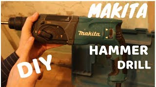 MAKITA HR2470 Hammer Drill Review | How to Put Radiator Wall DIY Part 3