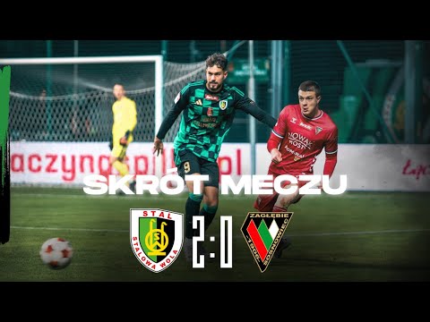 SKRÓT MECZU Stal Stalowa Wola - Zagłębie Sosnowiec (2:0)