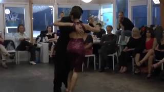 Maria Laura Iglesias & Nicolas Artin in La Cantina (3) "Milonga De Los Fortines"O.Tipica Victor