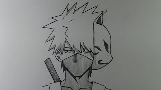 Download lagu CARA MENGGAMBAR ANIME || Kakashi Hatake Anbu mp3