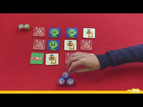 Миниатюра изображения товара Настольная игра Djeco Смешной монстр / 08545
