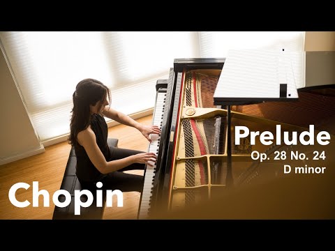 Chopin Prelude in D minor, Op. 28 No. 24 - Maria Pikoula, piano