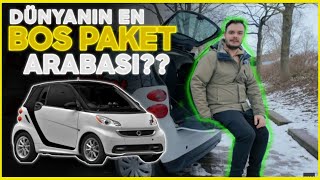 Smart ForTwo Bu arabada hiçbir opsiyon yok ! ! ! ( Test)