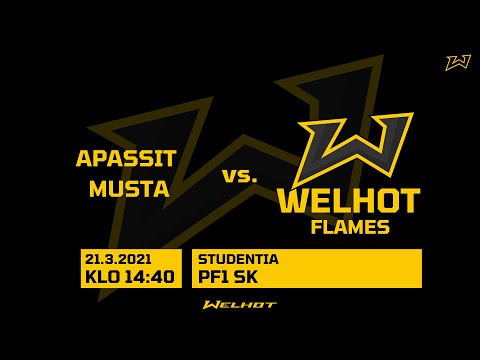 PF1-SK Apassit musta - Welhot Flames