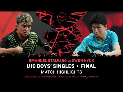 Emanuel Otalvaro vs Kwon Hyuk | U19 BS Final | Singapore Youth Smash 2026