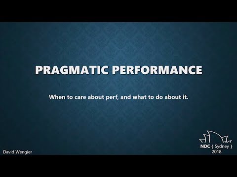 Performance Applications: The Pursuit of Optimal Efficiency