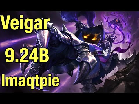 Imaqtpie Veigar ADC vs Caitlyn Patch 9.24B (12/31/2019)