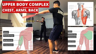 Upper Body Complex | Quarantine Workout | Resistance Bands