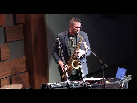 Joel Vanderheyden sax solo on Robocalls with Vehachi