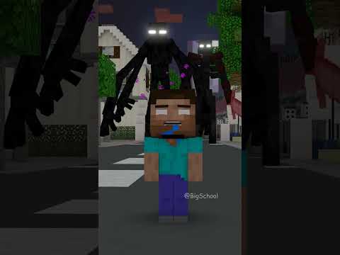 Baby Herobrine meets Siren Head in Ohio