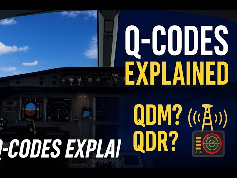 Q-Codes Explained | VDF & Direction Finding in Aviation (ATPL Air Law Simplified)