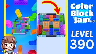 Solution du Niveau 390 de Color Block Jam