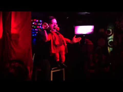 Jojo Baby's LMFAP does Klaus Nomi @ LQQKS Twin Peaks 11/6/14