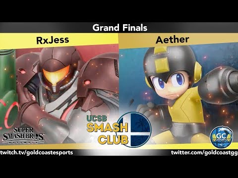 UCSB LAN - Aether (Mega Man) vs RxJess (Samus) (Grand Finals 2) - Smash Ultimate