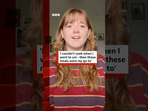'I couldn't cook when I went to uni - then these meals were my go to'. #BBCNews