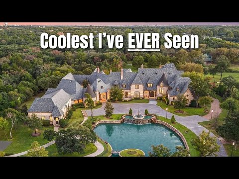 TOUR INSIDE A HUGE LUXURY HOME ON OVER 7 ACRES | $12.9M