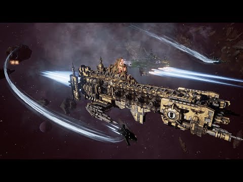 Space Marines (Dark Angels) vs Space Marines (Imperial Fists)! Rank 102 - Battlefleet Gothic Armada
