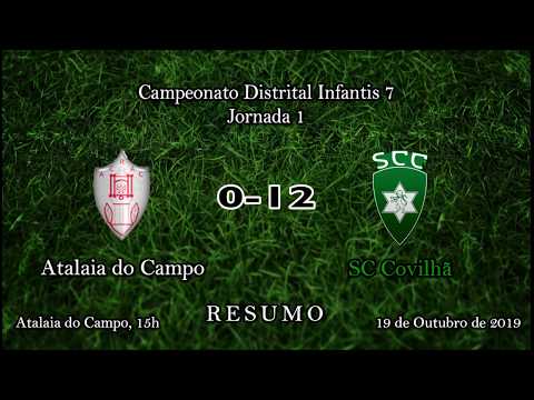 Atalaia vs SCC - Infantis 7 - 19 Outubro 2019