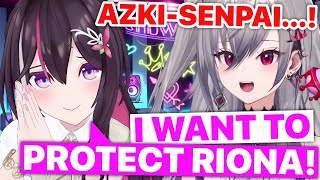 Another Gen 0 Adopts Riona... (Isaki Riona & AZKi / Hololive) [Eng Subs]