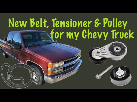 Replacing The Serpentine Belt, Tensioner and Idler Pulley On My 1998 Chevy Cheyenne C1500