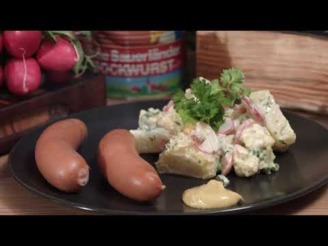 Rezept - Kartoffelsalat mit "Dicke Sauerländer" Bockwurst