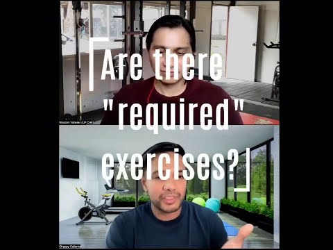Are there "required" exercises?
