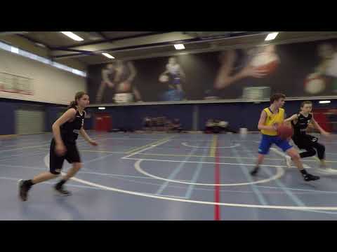 2018-04-08 Celeritas-Donar MU14-1 vs Basketbal Academy Limburg MU14-1