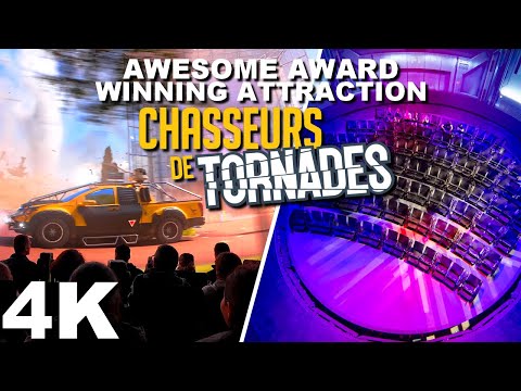 Chasseurs de Tornades [On-Ride with Queue 4K POV] - Futuroscope