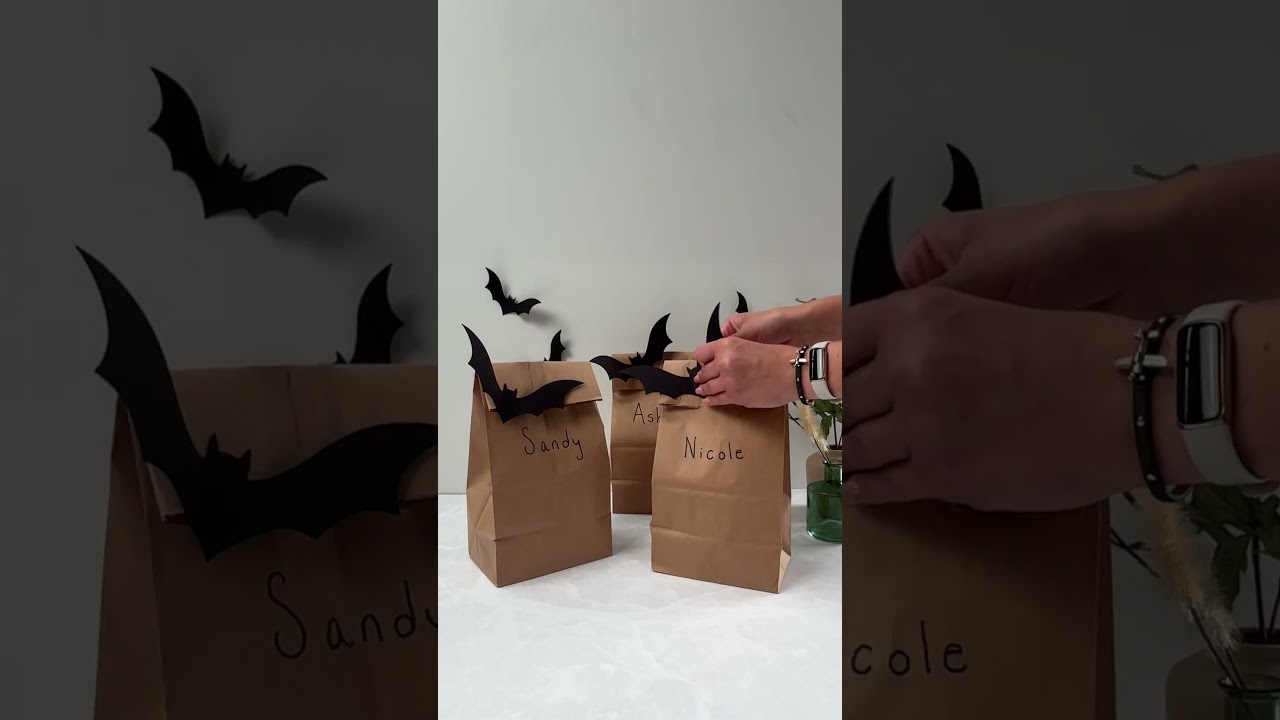 Easy Bat Decor l Halloween Bat Print Out l Printable Halloween Bat Template l Easy Bat Crafts