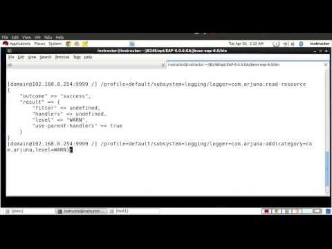 JBoss EAP - 28 Defining Loggers
