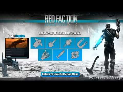 Red Faction Armageddon: Interactive Weapon Select Menu - Level 5