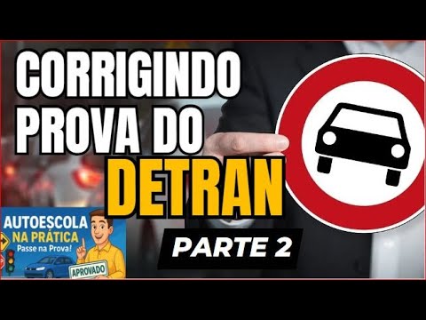 Auto Escola Virtual - Correção da Prova do Detran Pt. 2