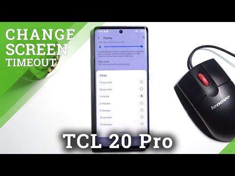 How to Change Screen Timeout in TCL 20 Pro – Manage Display Settings
