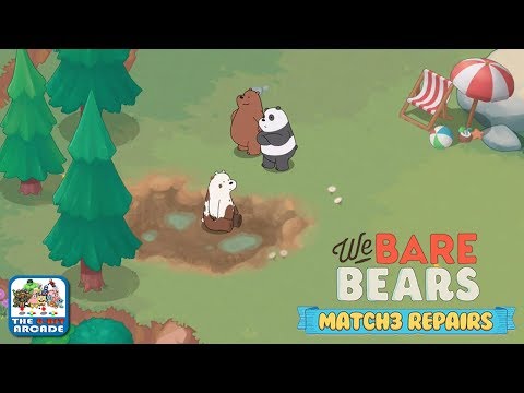 We Bare Bears: Match3 Repairs - Ice Bear is not his Normal Pristine Self (Cartoon Network Games)