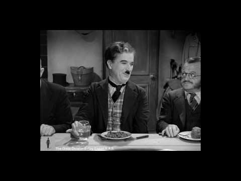 Charlie Chaplin - Pudding Scene - The Great Dictator