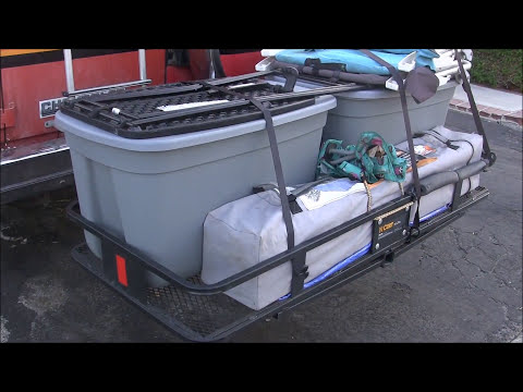 Curt 18153 Hitch Mounted Cargo Carrier