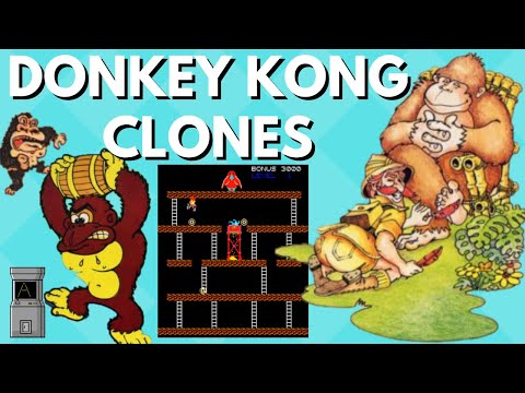 Donkey Kong Look-Alikes, Bootlegs, and Clones | Arcade Game Clones Part 3