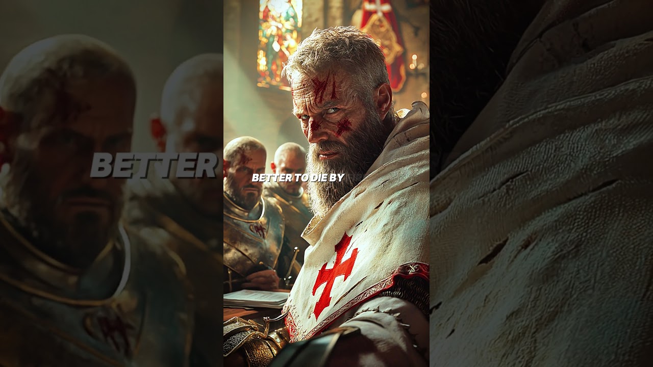 The Last Grand Master: How Knights Templar History Ended in Flames  #knightstemplar #history