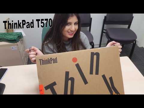 Lenovo ThinkPad T570 Unboxing and disassemble (4K)
