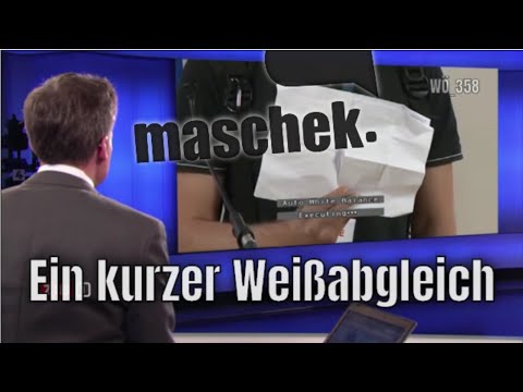 Maschek - Ein kurzer Weißabgleich - WÖ_358