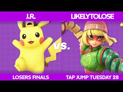Tap Jump Tuesday 28 - J.R. (Pikachu) vs Likelytolose (Min Min) - Losers Finals